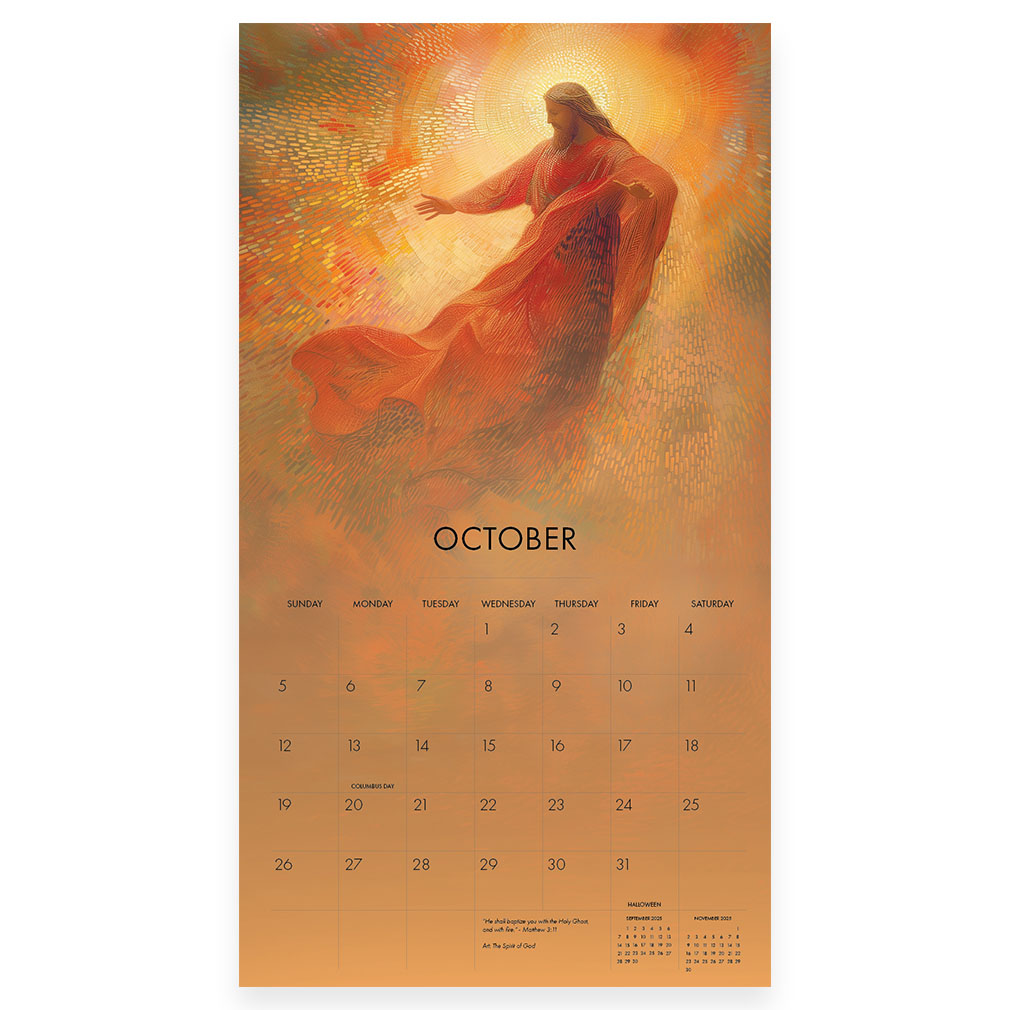 How Great Thou Art 2025 Calendar | LDS Wall Calendar